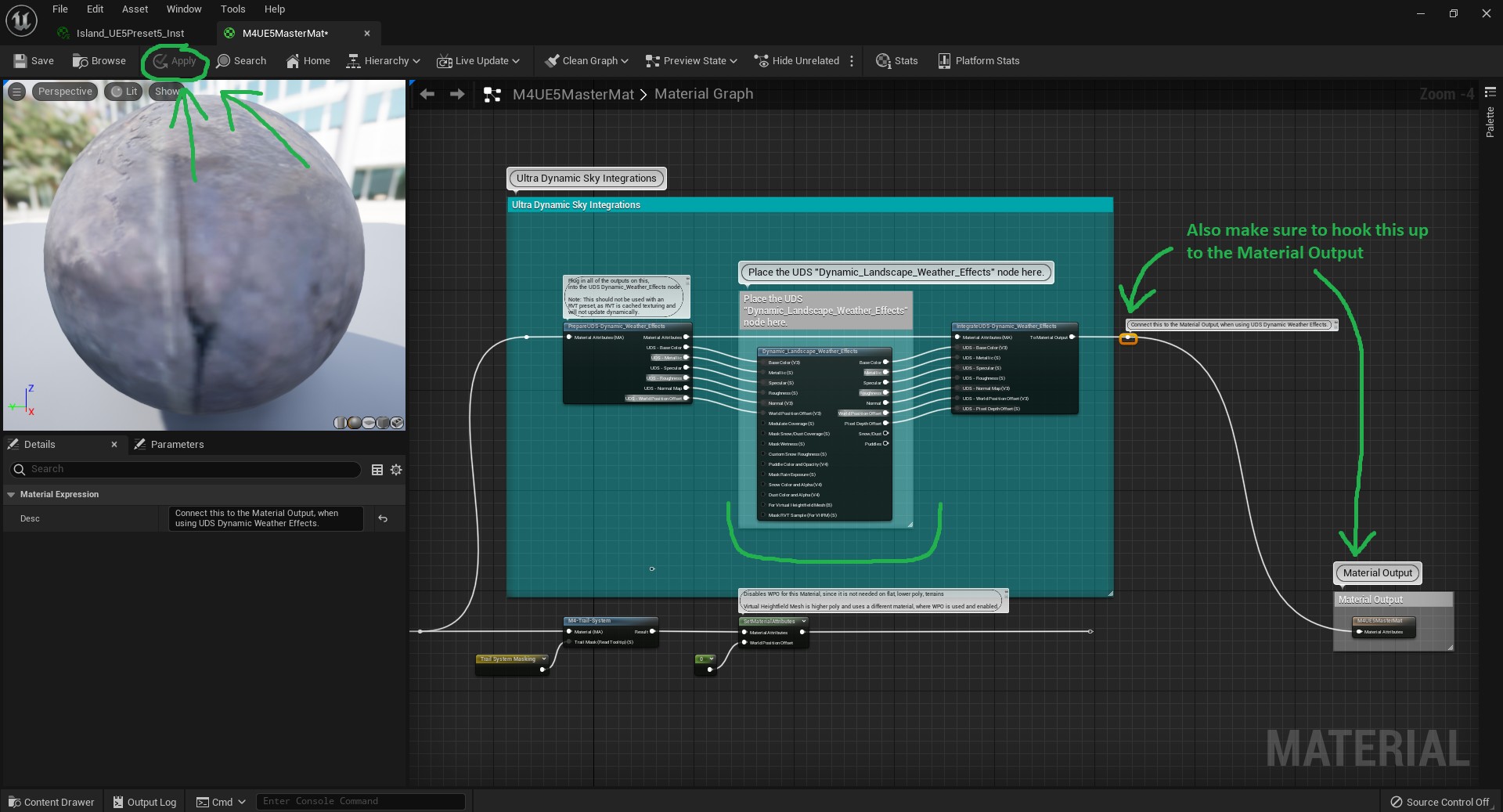 UDS: Easy Material Integration (Regular)